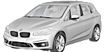 BMW F45 C2881 Fault Code